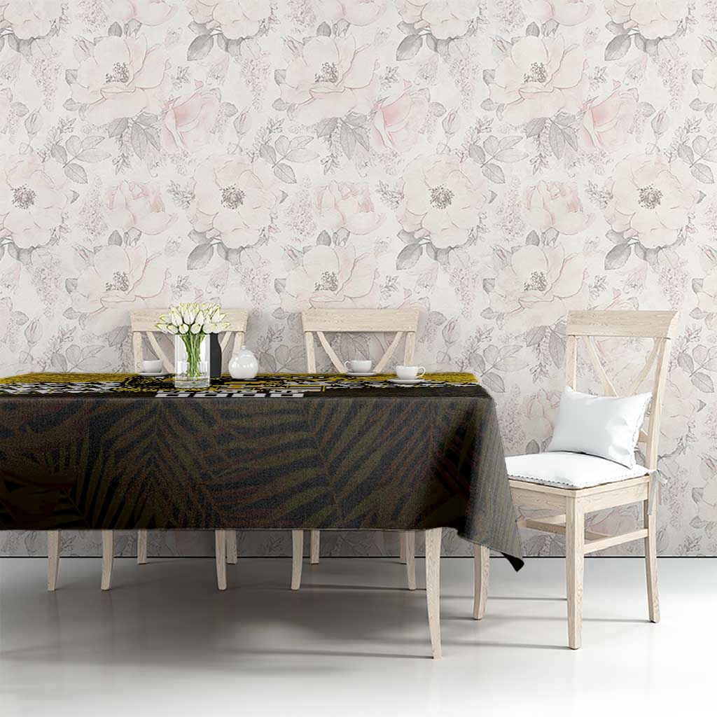 Hawaii Nanakuli High Alumni Custom Tablecloth Kanaka Arrows Tropical Vibes LT7 - Polynesian Pride