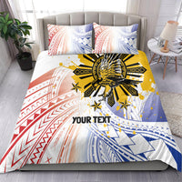 Philippines Independence Day Bedding Set Eagle Mix Filipino Flag Tribal Style