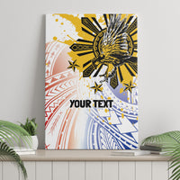 Philippines Independence Day Canvas Wall Art Eagle Mix Filipino Flag Tribal Style
