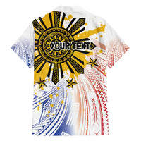 Philippines Independence Day Family Matching Tank Maxi Dress and Hawaiian Shirt Eagle Mix Filipino Flag Tribal Style