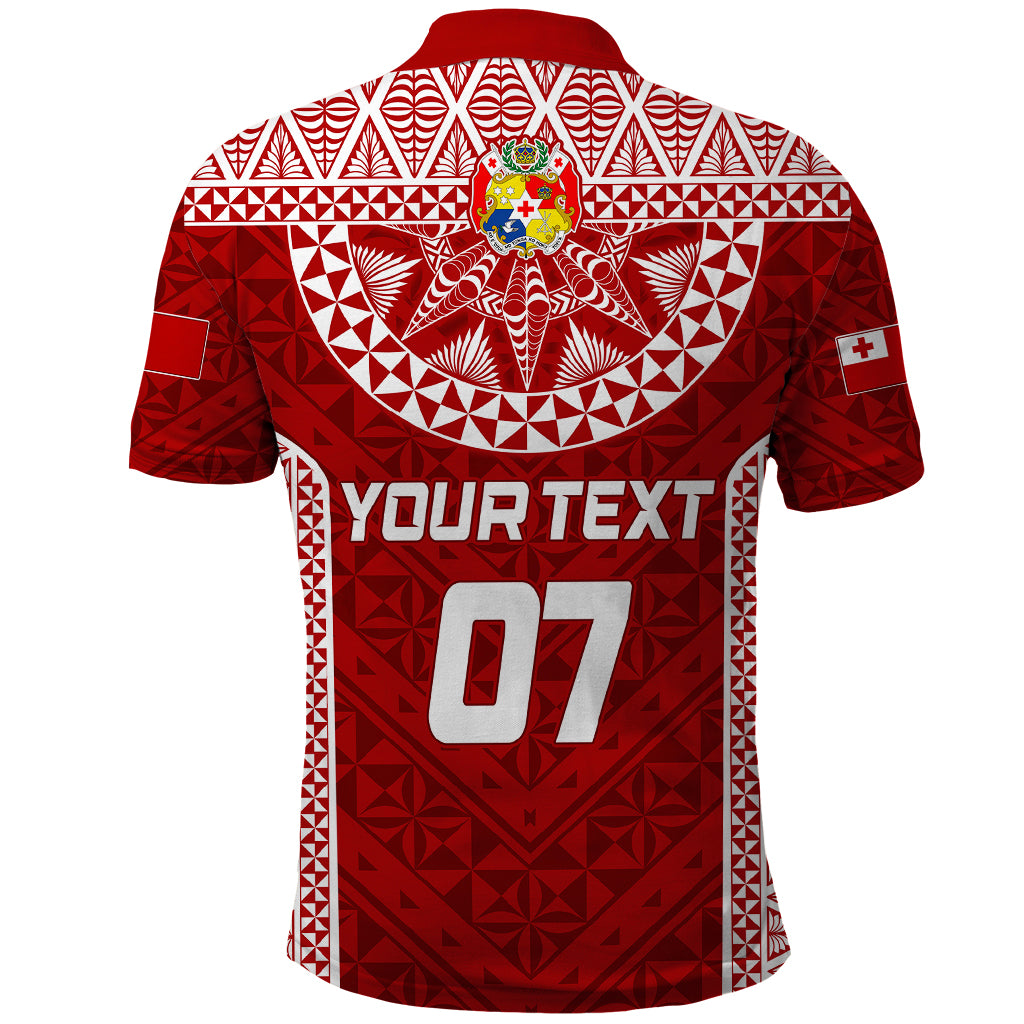 Personalised Tonga Rugby Polo Shirt Ikale Tahi Champions World Cup 2023 LT7 - Polynesian Pride
