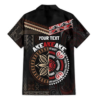 Aotearoa and Samoa Together For Te Tiriti Family Matching Mermaid Dress and Hawaiian Shirt Kowhaiwhai Mix Siapo