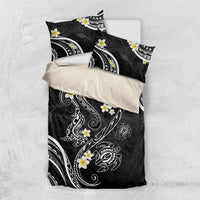 Polynesia Tribal Bedding Set Tentacles Plumeria