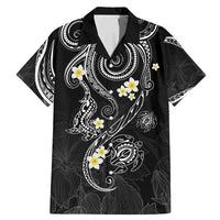 Polynesia Tribal Family Matching Mermaid Dress and Hawaiian Shirt Tentacles Plumeria