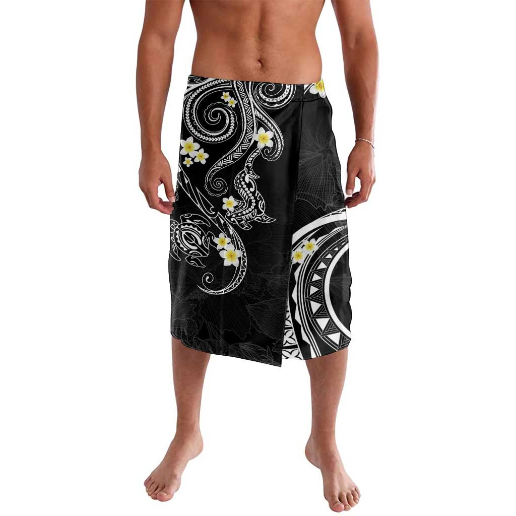 Polynesia Tribal Lavalava Tentacles Plumeria