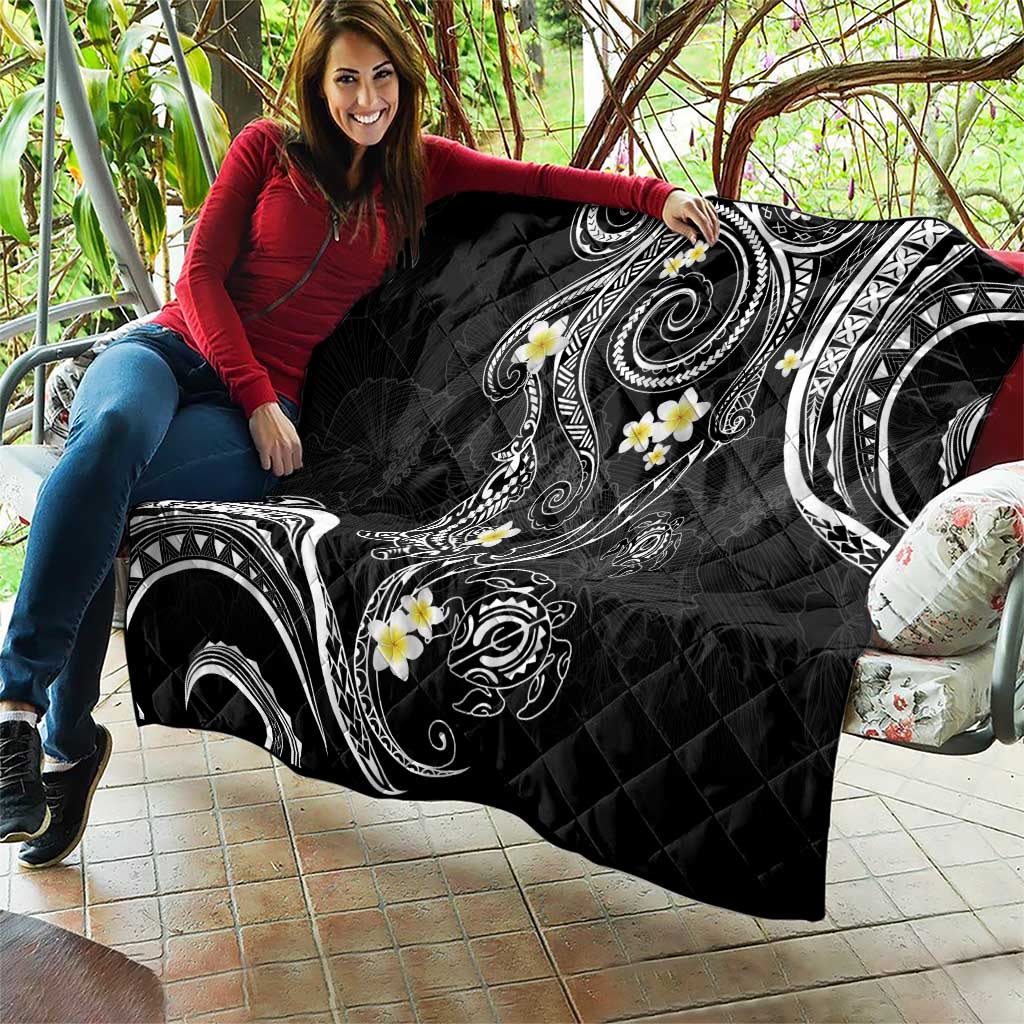 Polynesia Tribal Quilt Tentacles Plumeria LT7 - Polynesian Pride