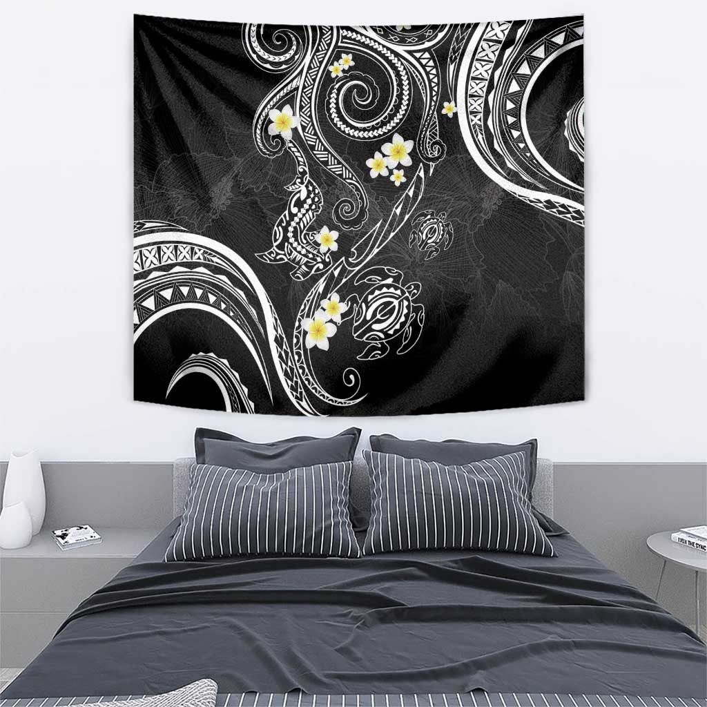 Polynesia Tribal Tapestry Tentacles Plumeria LT7 - Polynesian Pride