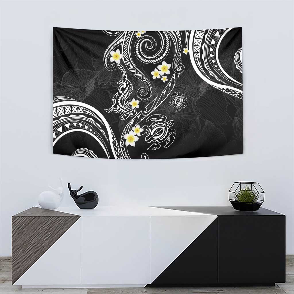 Polynesia Tribal Tapestry Tentacles Plumeria LT7 - Polynesian Pride