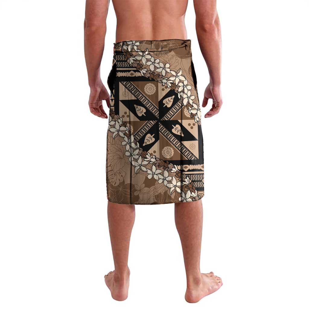 Bula Fiji Plumeria Tagimoucia Salusalu Mocha Lavalava Kaiviti Masi - Polynesian Pride