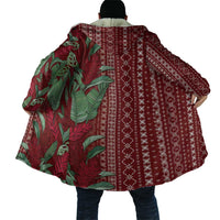 Women's Day Samoa Malu Tattoo Inspired Mix Teuila Cloak Scarlet