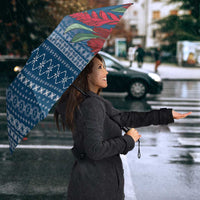 Women's Day Samoa Malu Tattoo Inspired Mix Teuila Umbrella Royal Blue