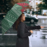 Women's Day Samoa Malu Tattoo Inspired Mix Teuila Umbrella Sage Green