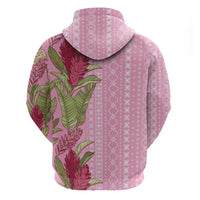 Women's Day Samoa Malu Tattoo Inspired Mix Teuila Hoodie Rose Pink LT7 - Polynesian Pride