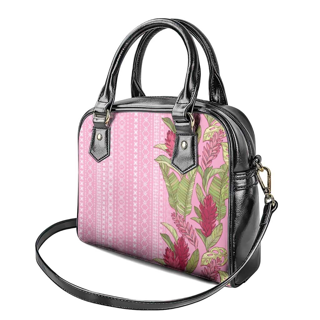 Women's Day Samoa Malu Tattoo Inspired Mix Teuila Shoulder Handbag Rose Pink