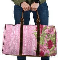 Women's Day Samoa Malu Tattoo Inspired Mix Teuila Travel Bag Rose Pink LT7 Rose Pink - Polynesian Pride