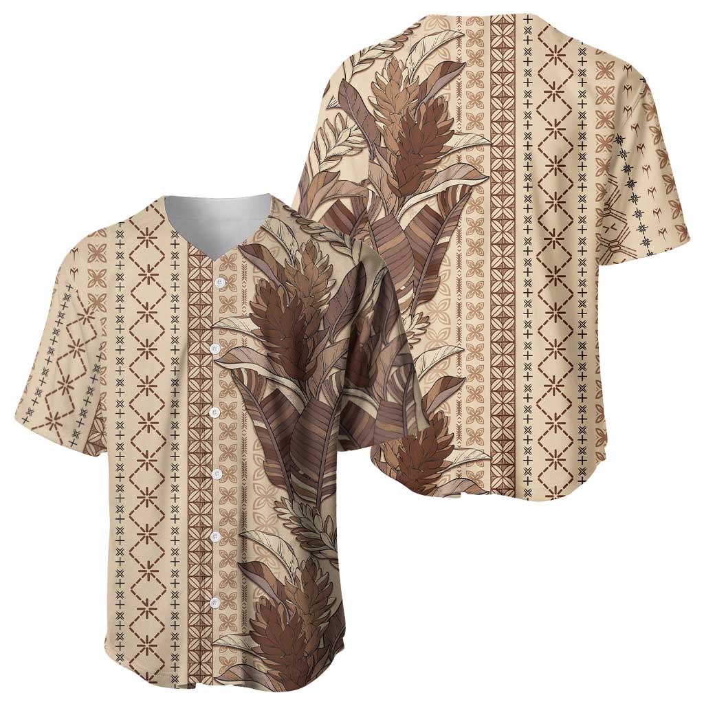 Women's Day Samoa Malu Tattoo Inspired Mix Teuila Baseball Jersey Vintage Tapa