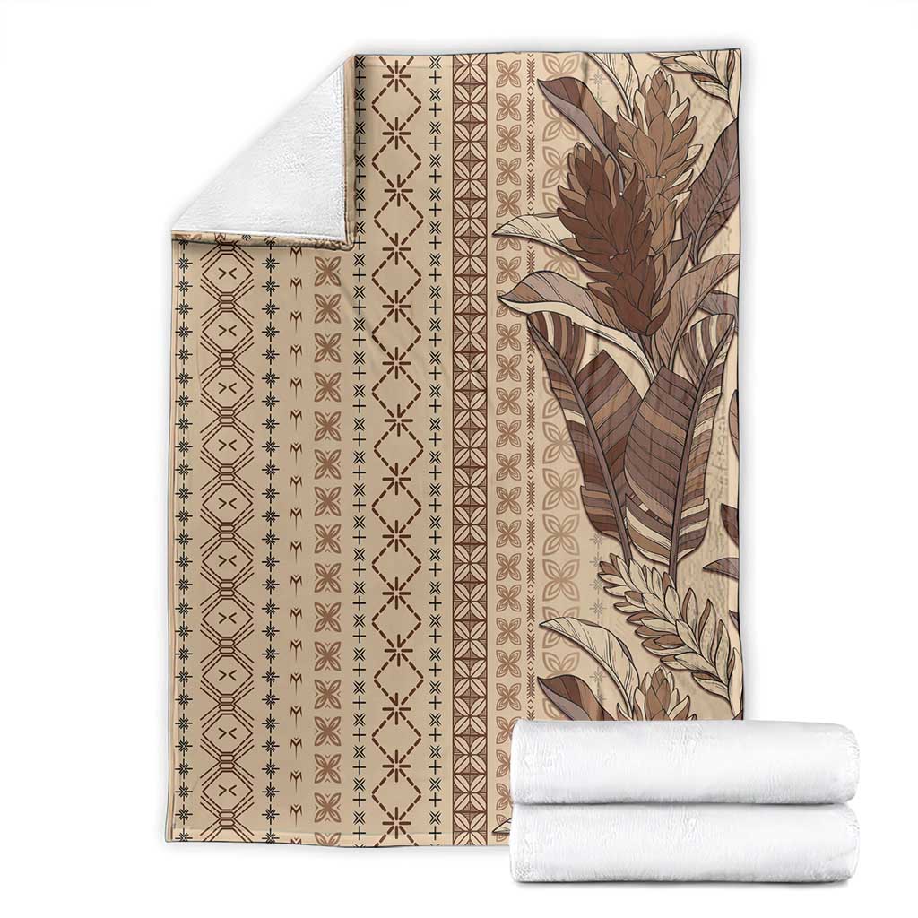 Women's Day Samoa Malu Tattoo Inspired Mix Teuila Blanket Vintage Tapa LT7 - Polynesian Pride