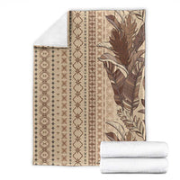 Women's Day Samoa Malu Tattoo Inspired Mix Teuila Blanket Vintage Tapa LT7 - Polynesian Pride