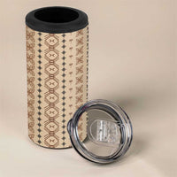 Women's Day Samoa Malu Tattoo Inspired Mix Teuila 4 in 1 Can Cooler Tumbler Vintage Tapa
