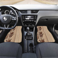 Women's Day Samoa Malu Tattoo Inspired Mix Teuila Car Mats Vintage Tapa