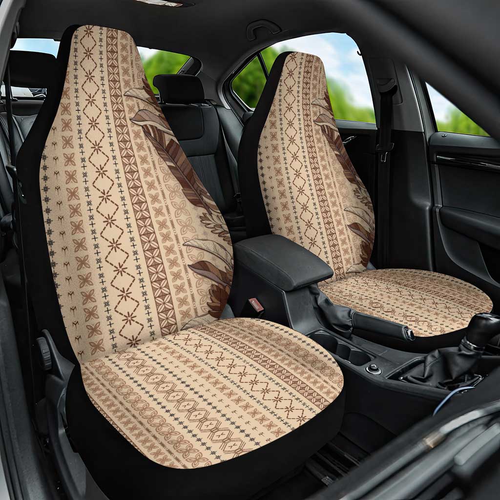 Women's Day Samoa Malu Tattoo Inspired Mix Teuila Car Seat Cover Vintage Tapa