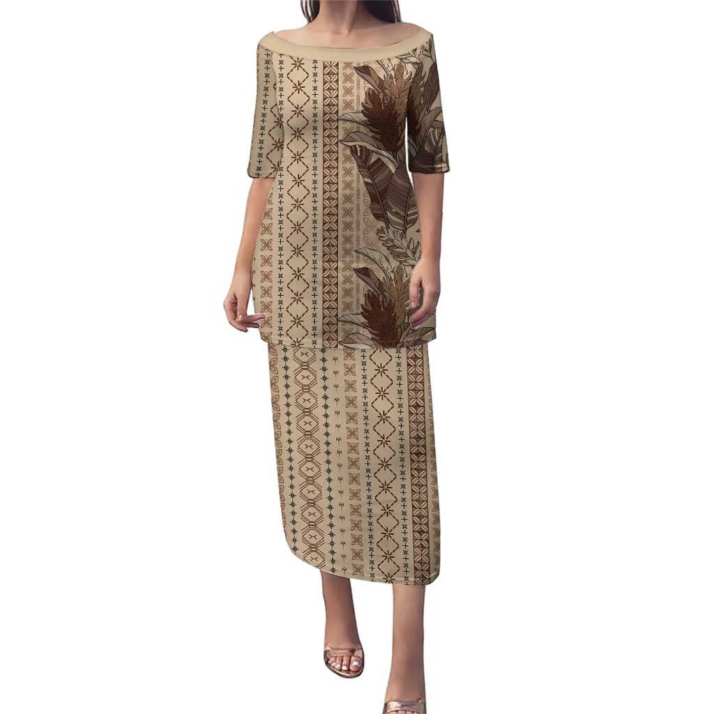 Women's Day Samoa Malu Tattoo Inspired Mix Teuila Family Matching Puletasi and Hawaiian Shirt Vintage Tapa