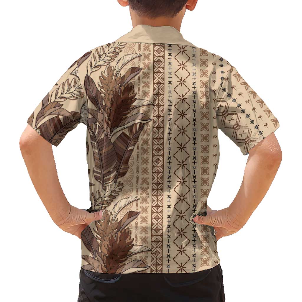 Women's Day Samoa Malu Tattoo Inspired Mix Teuila Kid Hawaiian Shirt Vintage Tapa LT7 - Polynesian Pride