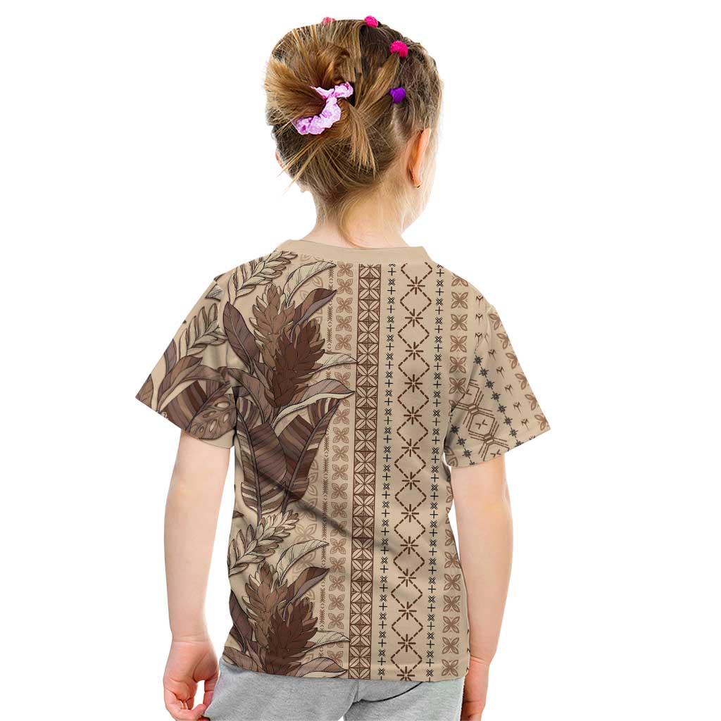 Women's Day Samoa Malu Tattoo Inspired Mix Teuila Kid T Shirt Vintage Tapa