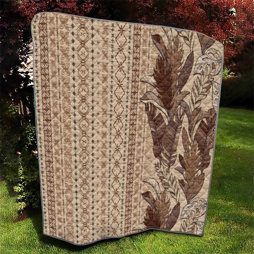 Women's Day Samoa Malu Tattoo Inspired Mix Teuila Quilt Vintage Tapa LT7 - Polynesian Pride