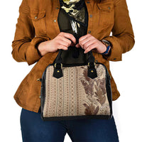 Women's Day Samoa Malu Tattoo Inspired Mix Teuila Shoulder Handbag Vintage Tapa LT7 - Polynesian Pride