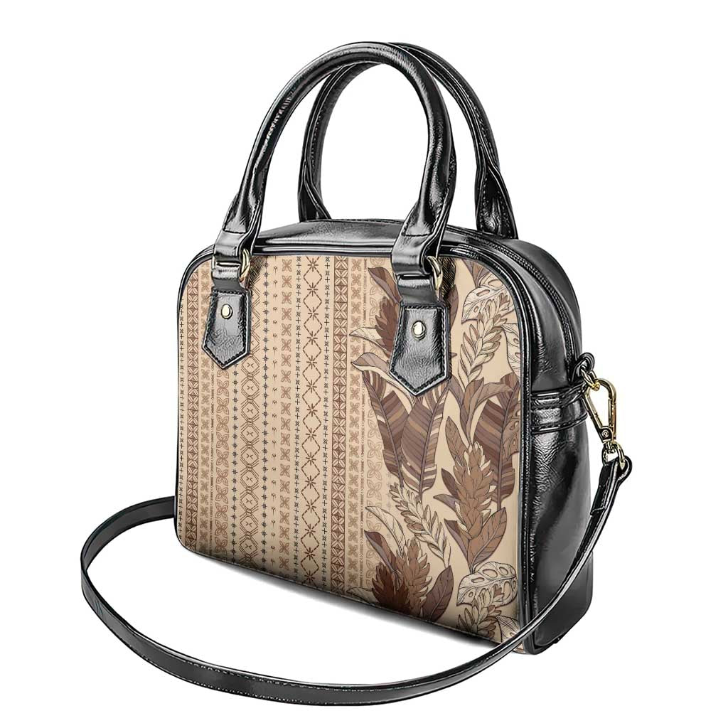 Women's Day Samoa Malu Tattoo Inspired Mix Teuila Shoulder Handbag Vintage Tapa LT7 - Polynesian Pride