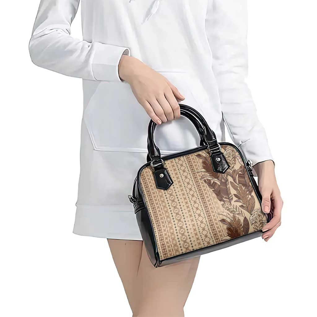 Women's Day Samoa Malu Tattoo Inspired Mix Teuila Shoulder Handbag Vintage Tapa LT7 - Polynesian Pride