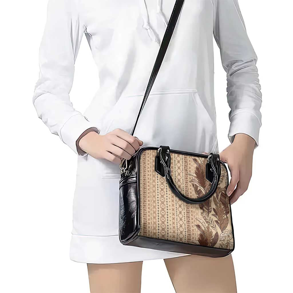 Women's Day Samoa Malu Tattoo Inspired Mix Teuila Shoulder Handbag Vintage Tapa LT7 - Polynesian Pride