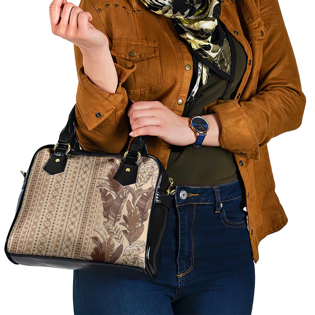 Women's Day Samoa Malu Tattoo Inspired Mix Teuila Shoulder Handbag Vintage Tapa LT7 - Polynesian Pride