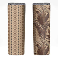 Women's Day Samoa Malu Tattoo Inspired Mix Teuila Skinny Tumbler Vintage Tapa