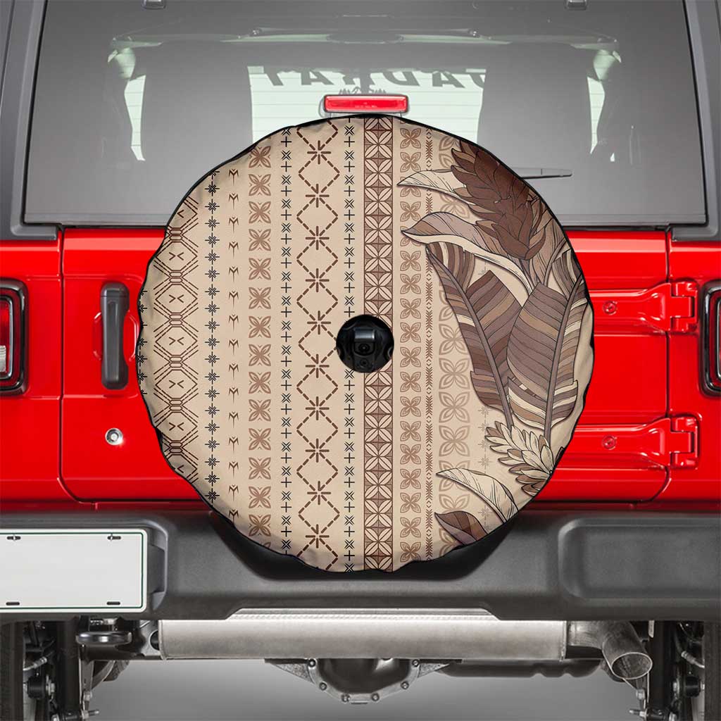 Women's Day Samoa Malu Tattoo Inspired Mix Teuila Spare Tire Cover Vintage Tapa LT7 - Polynesian Pride