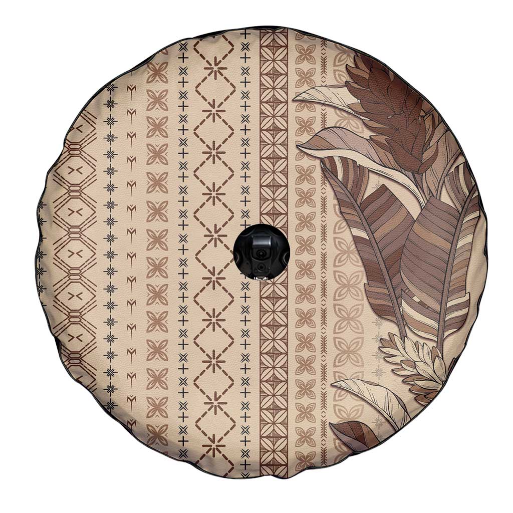 Women's Day Samoa Malu Tattoo Inspired Mix Teuila Spare Tire Cover Vintage Tapa LT7 - Polynesian Pride