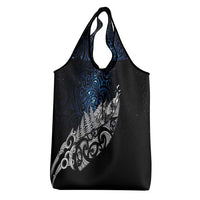Maori Matariki Grocery Bag Landscape Styled Fern - Galaxy