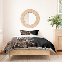 Samoa Manuia le Aso Tuto'atasi Bedding Set Siapo Mamanu Mix Tatau Marlin