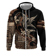 Samoa Manuia le Aso Tuto'atasi Hoodie Siapo Mamanu Mix Tatau Marlin