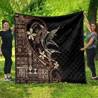 Samoa Manuia le Aso Tuto'atasi Quilt Siapo Mamanu Mix Tatau Marlin