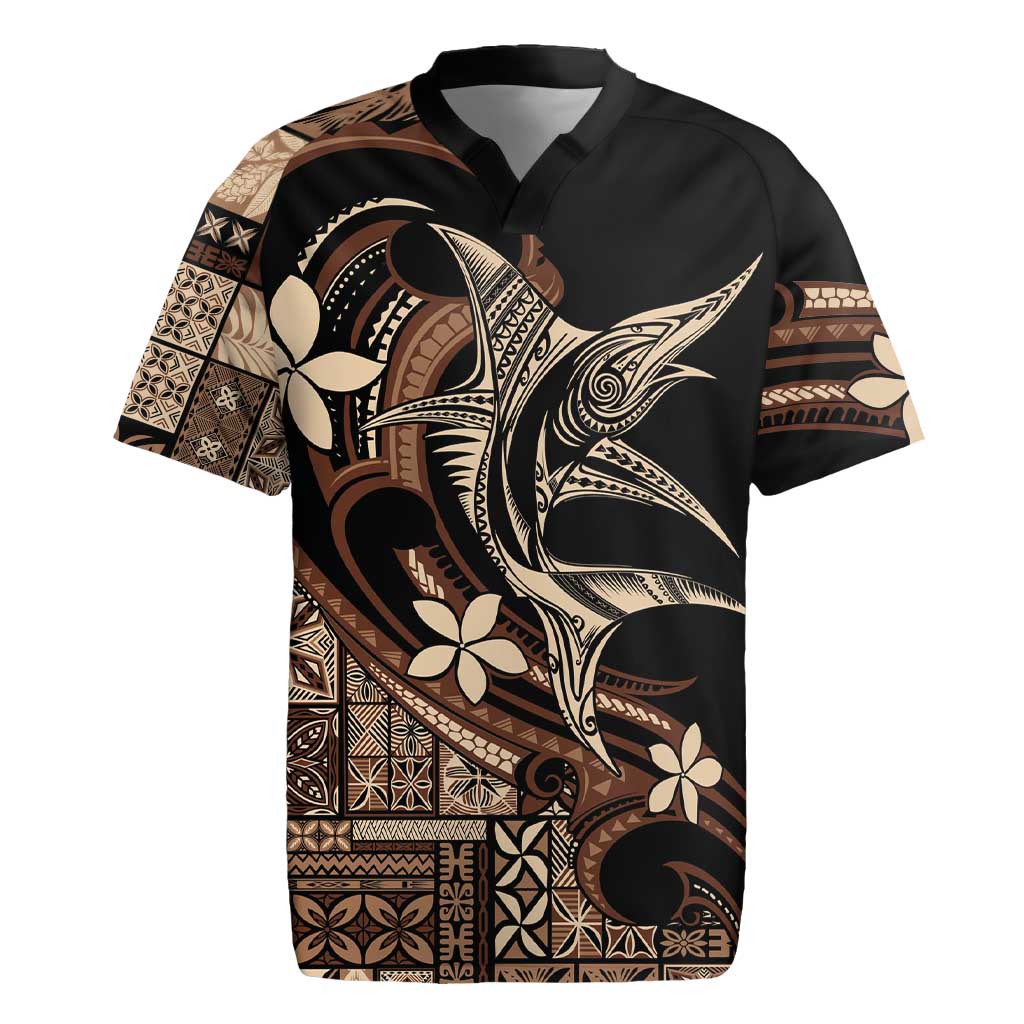 Samoa Manuia le Aso Tuto'atasi Rugby Jersey Siapo Mamanu Mix Tatau Marlin