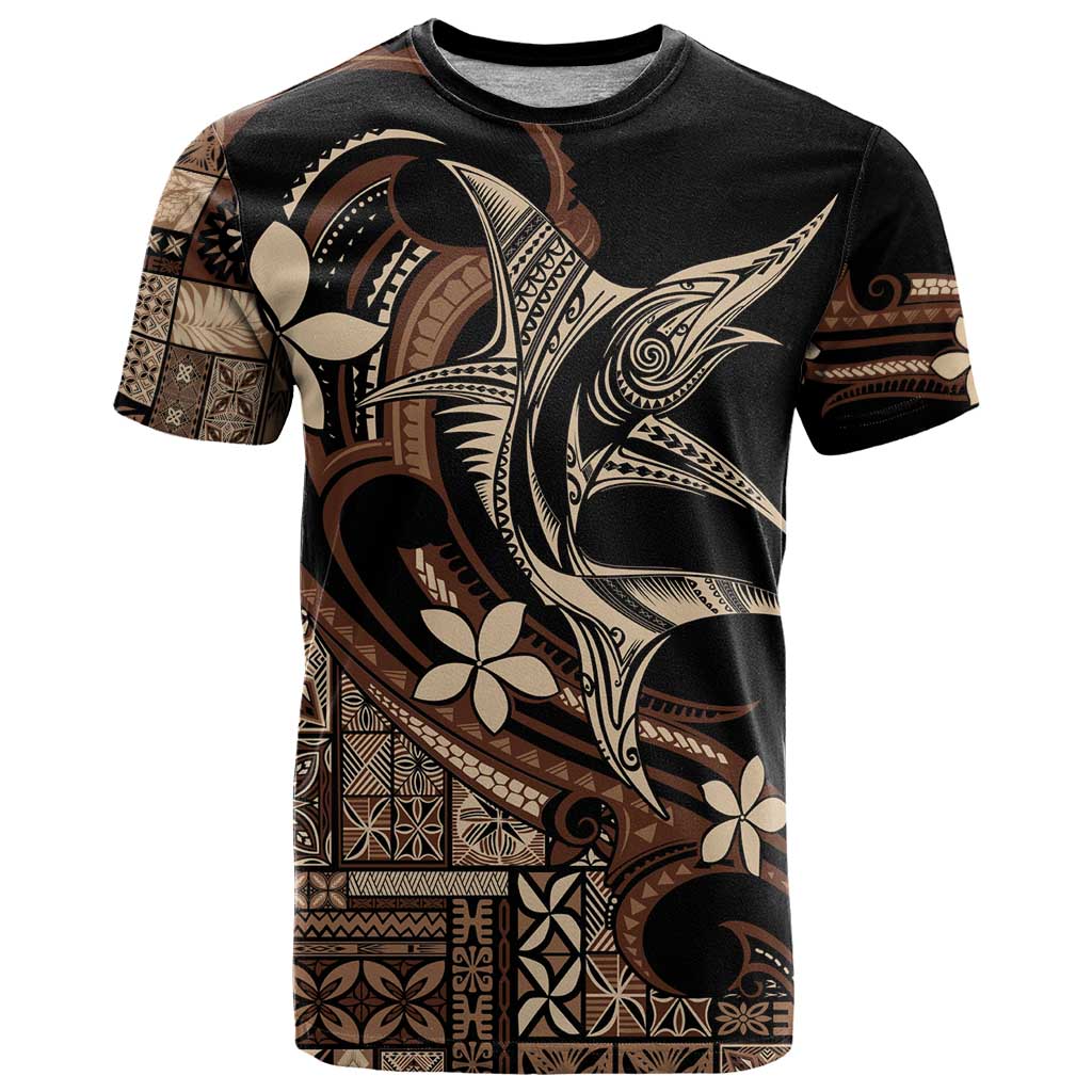 Samoa Manuia le Aso Tuto'atasi T Shirt Siapo Mamanu Mix Tatau Marlin