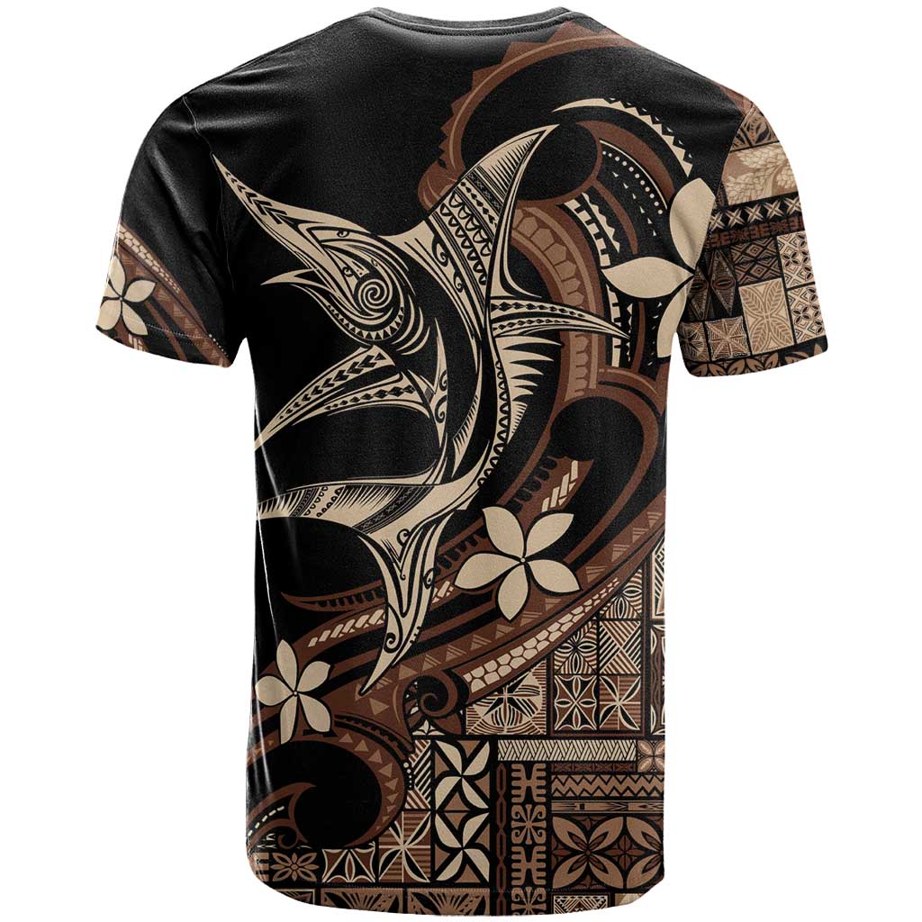 Samoa Manuia le Aso Tuto'atasi T Shirt Siapo Mamanu Mix Tatau Marlin