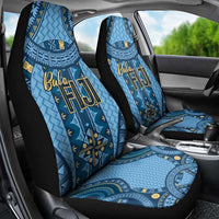 Bula Fiji Vintage Car Seat Cover Prussian Blue Masi Motifs