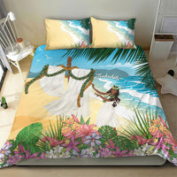 Aloha Hawaii Makahiki Hula Dance Bedding Set Beach Scenery LT7 - Polynesian Pride