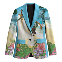 Aloha Hawaii Makahiki Hula Dance Blazer Beach Scenery LT7 Unisex Multicolor - Polynesian Pride