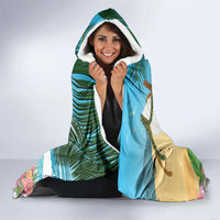 Aloha Hawaii Makahiki Hula Dance Hooded Blanket Beach Scenery LT7 - Polynesian Pride