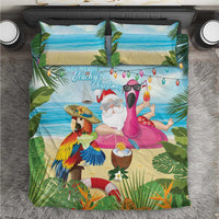 Have Yourself A Beachy Little Christmas Bedding Set with Santa Chilling - Polynesian Pride