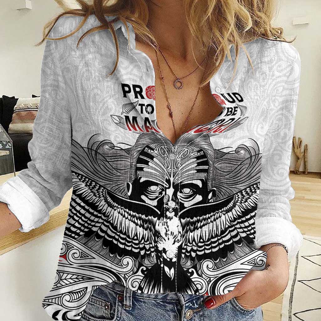 Aotearoa Personalized Women Casual Shirt Proud To Be Maori